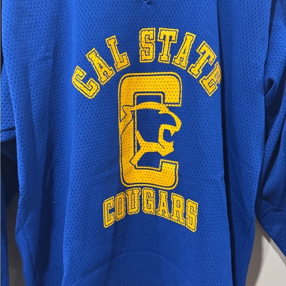 Vtg California State University Cougars Hockey Jersey - Picture 3 of 10
